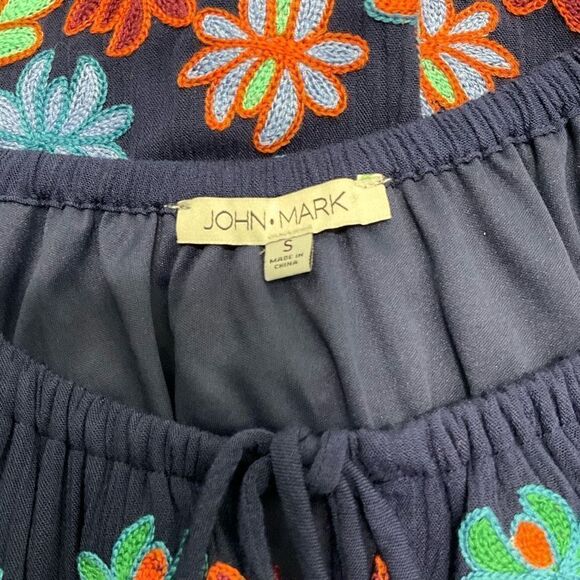 JOHN MARK Embroidered blouse - Picture 5 of 7